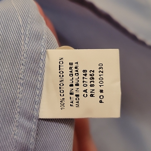 Klauss Boehler Slim Fit Blue Dress Shirt- Size 16.5 - Picture 7 of 14